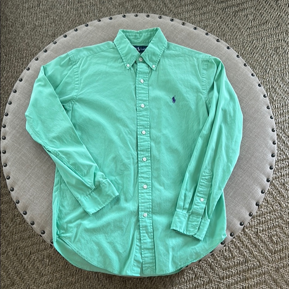 Polo by Ralph Lauren Green Casual Button Down Shirt